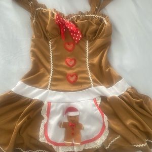 Halloween costume sexy Gingerbread Girl !!